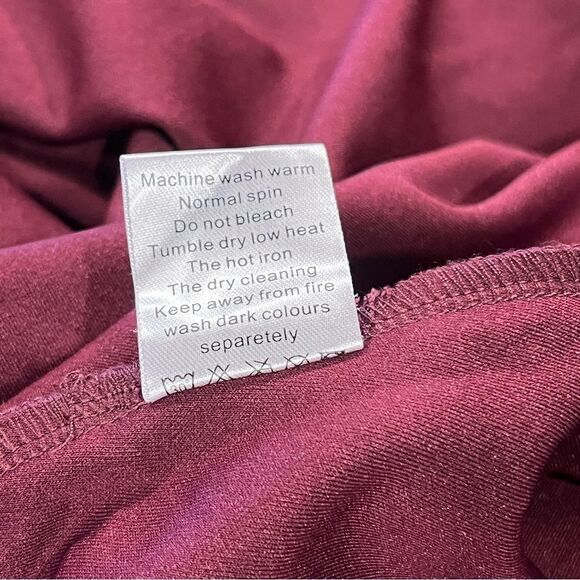 WOOSEA halter High Neck Split Bodycon Mermaid Evening Cocktail Long Dress - Picture 14 of 15